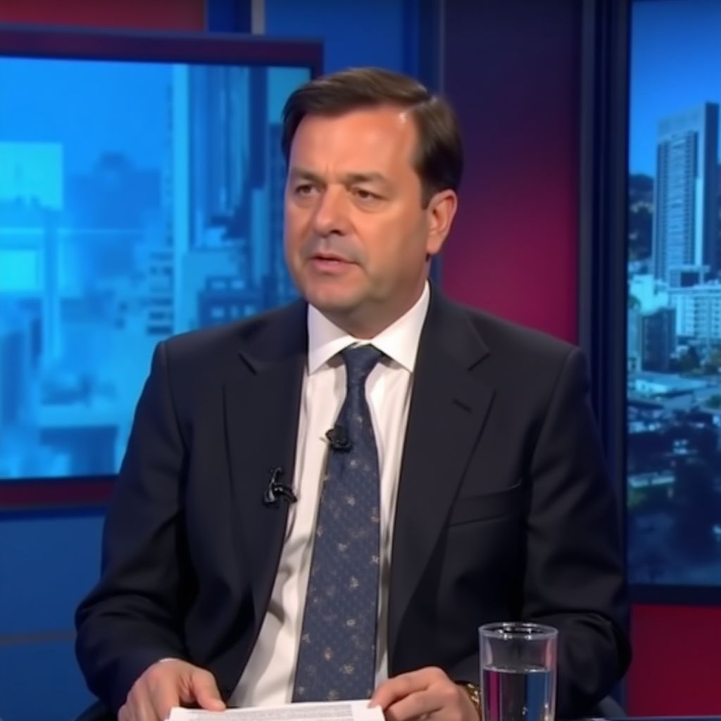 Entrevista televisiva economista